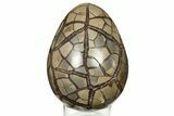 Septarian Dragon Egg Geode - Removable Section #191397-1
